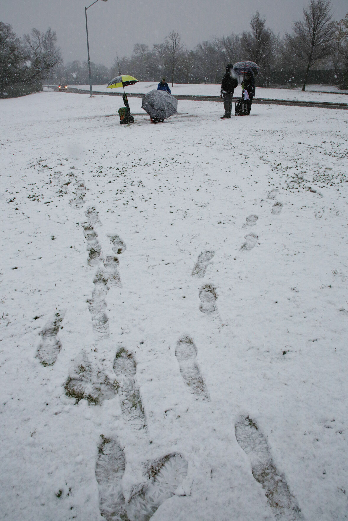 Waco snow
